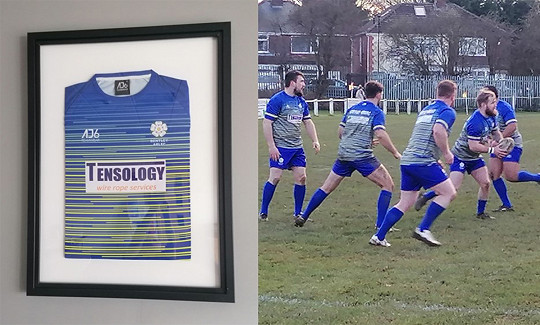 TENSOLOGY sponsor local community sports club